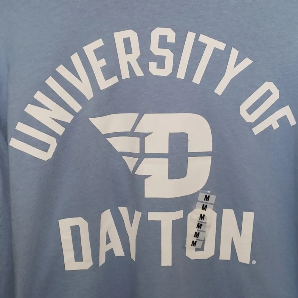 Unisex Hooded Light Blue Long Sleeve Top - Picture 3 of 13